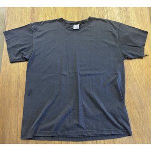 Vintage Bella 50/50 Black Tee Made in USA One Size